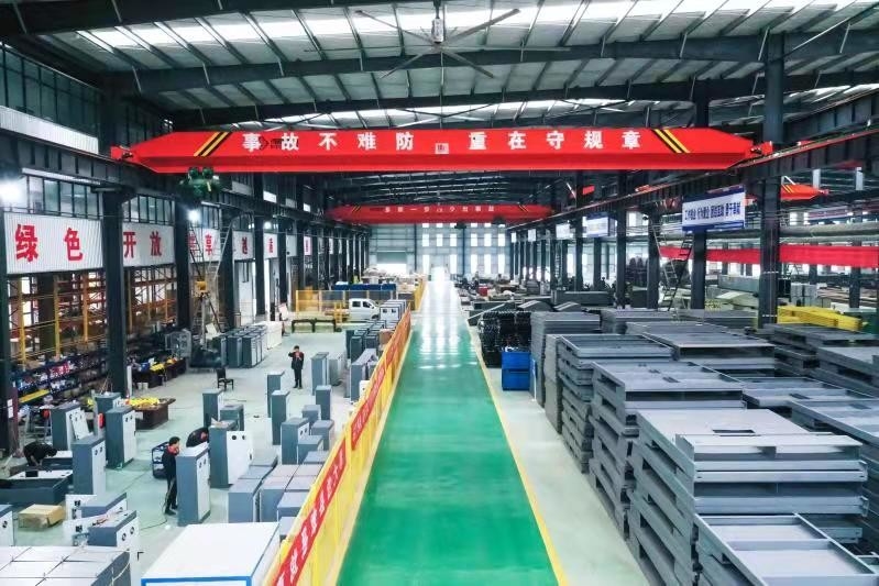 Henan Ruiyao Intelligent Environmental Protection Co., Ltd productielijn van de fabrikant