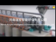 Inleiding van de rotatieoven