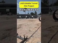 Laos Hoogrendement Mobiele Oven Tunneloven