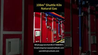 shuttle oven #kilnmanufacturer #shuttlekiln #brickfactory#gaskiln#IndustrialKiln#BatchKiln#GasFired