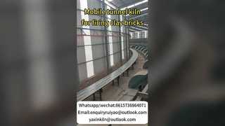 Het mobiel bakken van bakstenen in een oven is geschikt voor een verscheidenheid aan vaste afvalgrondstoffen